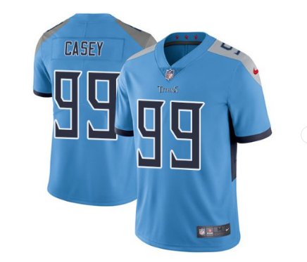 Men Titans #99 Jurrell Casey vapor untouchable Color Rush Limited Jersey blue