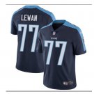 Men Titans #77 Taylor Lewan vapor untouchable Color Rush Limited Jersey blue