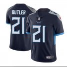 Men Titans #21 Malcolm Butler vapor untouchable Color Rush Limited Jersey navy