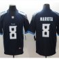 Men Titans #8 Marcus Mariota vapor untouchable Color Rush Limited Jersey navy