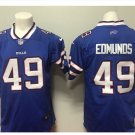 Men's Bills #34 Tremaine Edmunds color rush Limited jersey blue