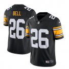 Men's Steelers #26 Le'Veon Bell color rush Limited jersey black