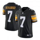 Men's Steelers #7 Ben Roethlisberger color rush Limited jersey black