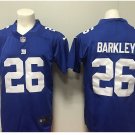 Men's New York Giants #26 saquon barkley color rush Limited jersey blue