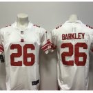 Men's New York Giants #26 saquon barkley color rush Limited jersey white