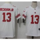 Men's NY Giants #13 Odell Beckham jr color rush Limited jersey white
