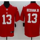 Men's NY Giants #13 Odell Beckham jr color rush Limited jersey red