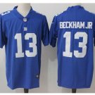 Men's NY Giants #13 Odell Beckham jr color rush Limited jersey blue