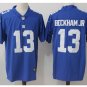 Men's NY Giants #13 Odell Beckham jr color rush Limited jersey blue