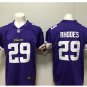 Men's Vikings #29 Xavier Rhodes color rush Limited jersey purple