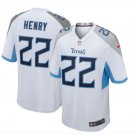 Men's Tennessee Titans #22 Derrick Henry white Football Jersey