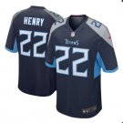 Men's Tennessee Titans #22 Derrick Henry Navy Blue Football Jersey