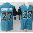 Men's Jaguars #27 Leonard Fournette color rush Limited jersey blue