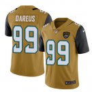 Men's Jaguars #99 Marcell Dareus color rush Limited jersey yellow