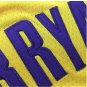 Men's Lakers 24 Kobe Bryant Jersey Yellow Fine Embroidery NEW