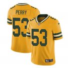 Men's Packers #53 Nick Perry color rush Limited jersey yellow
