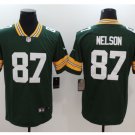 Men's Packers #87 Jordy Nelson color rush Limited jersey green