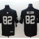 Men's Raiders #82 Jordy Nelson color rush Limited jersey black