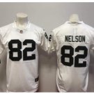 Men's Raiders #82 Jordy Nelson color rush Limited jersey white