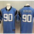 Men's Raiders #90 Julius Peppers color rush Limited jersey blue