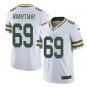 Men's Packers #69 david bakhtiari color rush Limited jersey white