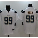 Men's Charges #99 Joey Bosa color rush Limited jersey white