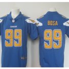 Men's Charges #99 Joey Bosa color rush Limited jersey light blue
