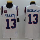 Men's Giants 13# Odell Beckham Jr Basketball Jersey White