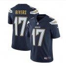 Men's Charges #17 Philip Rivers color rush Limited jersey navy blue