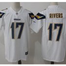 Men's Charges #17 Philip Rivers color rush Limited jersey white