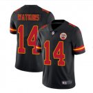 Men's KC chiefs #14 Sammy Watkins color rush Limited jersey black