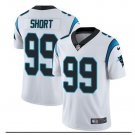 Mens Carolina Panthers #99 Kawann Short color rush Limited jersey white