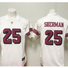 Men's 49ers #25 Richard Sherman color rush Limited jersey white