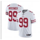 Men's 49ers #99 DeForest Buckner color rush Limited jersey white