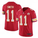 Men's KC Chiefs #11 Alex Smith color rush Limited jersey red