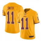 Men's Redskins #11 Alex Smith color rush Limited jersey yellow