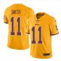 Men's Redskins #11 Alex Smith color rush Limited jersey yellow