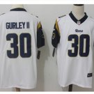 Men's Rams #30 todd gurley color rush Limited jersey white