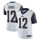 Men's Rams #12 Brandin Cooks color rush Limited jersey white