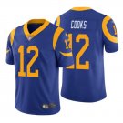 Men's Rams #12 Brandin Cooks color rush Limited jersey blue