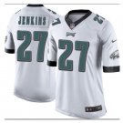 Men's Philadelphia Eagles #27 Malcolm Jenkins game football jersey white