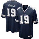 Men's Amari Cooper Dallas Cowboys game jersey navy blue