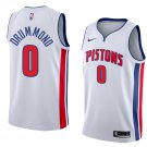 Men's Detroit Pistons #0 Andre Drummond White Jersey Offset hot press