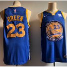 Men's New Golden State Warriors #23 Draymond Green blue jersey