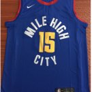Men's Denver Nuggets 15 Nikola Jokic Stitched Jersey Blue City Edition