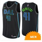Men's Dallas Mavericks Dirk Nowitzki City Edition Jersey - Black