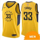 Men's Indiana Pacers Myles Turner Statement Edition Jersey - Gold