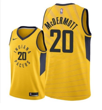 Men's Indiana Pacers Doug McDermott Statement Edition Jersey - Gold