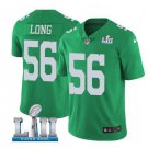 Chris Long #56 Philadelphia Eagles Limited Player Jersey Men's Kelly Green