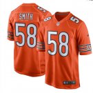 Men's Chicago Bears 58# Roquan Smith Game Jersey Orange
